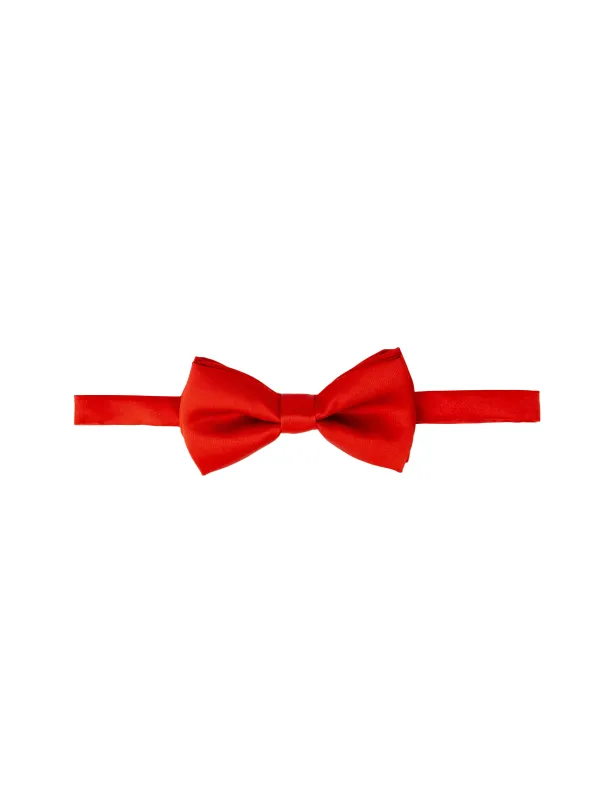 Rote Seidenstofffliege Punto Sella Rote Seidenstofffliege Punto Sella