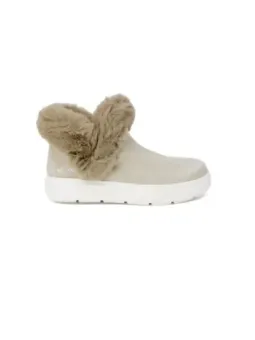 Weiße Love Moschino Plateau-Stiefel