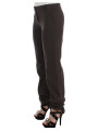 Jeans & Pants Chic Brown Cotton Dress Pants 270,00 € 8033898678902 | Planet-Deluxe