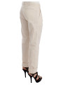 Jeans & Pants Chic Beige Chino Pants - Elegance Redefined 180,00 € 8050246185971 | Planet-Deluxe