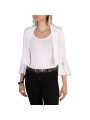 Weißer Kurzarm-Blazer von Guess