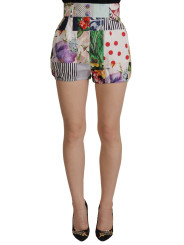 Shorts Patchwork High Waist Designer Shorts 1.070,00 € 8057155949953 | Planet-Deluxe