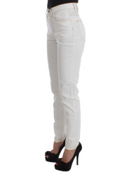 Jeans & Pants Chic White Slim Fit Denim 340,00 € 8050246188699 | Planet-Deluxe