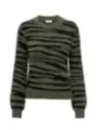 Gestreifter schwarzer Damenpullover Jacqueline De Yong