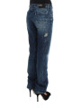 Jeans & Pants Chic Blue Regular Fit Denim 260,00 € 8050246188859 | Planet-Deluxe
