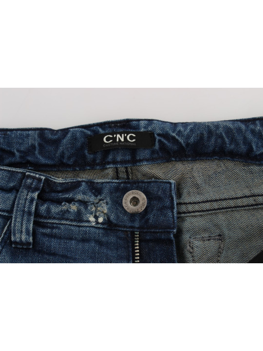 Jeans & Pants Chic Blue Regular Fit Denim 260,00 € 8050246188859 | Planet-Deluxe