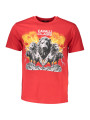 T-Shirts Elegant Red Printed Tee with Classic Appeal 70,00 € 8054323854255 | Planet-Deluxe