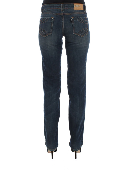 Jeans & Pants Chic Blue Regular Fit Designer Jeans 260,00 € 8050246188712 | Planet-Deluxe