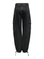 Schwarze Straight-Cut Jeans ONLY 456493