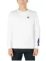 Weißes Sweatshirt mit Sport-Logo