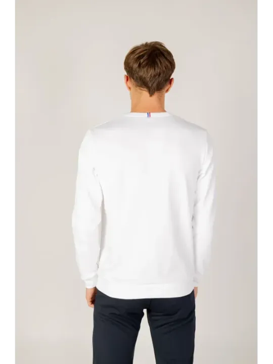 Weißer Le Coq Sportif Sweatshirt