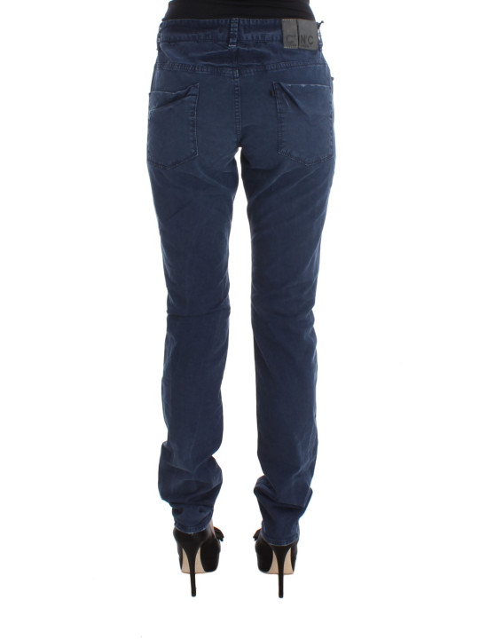 Jeans & Pants Chic Regular Fit Blue Denim Jeans 260,00 € 8032990591161 | Planet-Deluxe