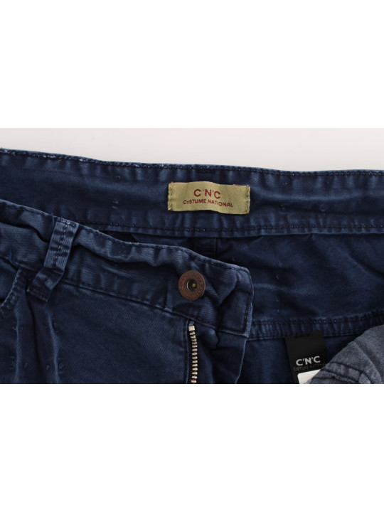 Jeans & Pants Chic Regular Fit Blue Denim Jeans 260,00 € 8032990591161 | Planet-Deluxe