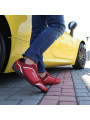 Rote Sparco SP-F6 Rennschuhe