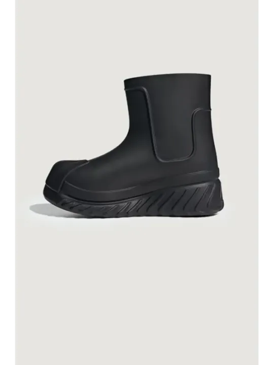 Schwarzer Adidas High-Top Sneakerstiefel