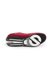 Rote, schwarze Sparco SP-F6_RED Sneakers