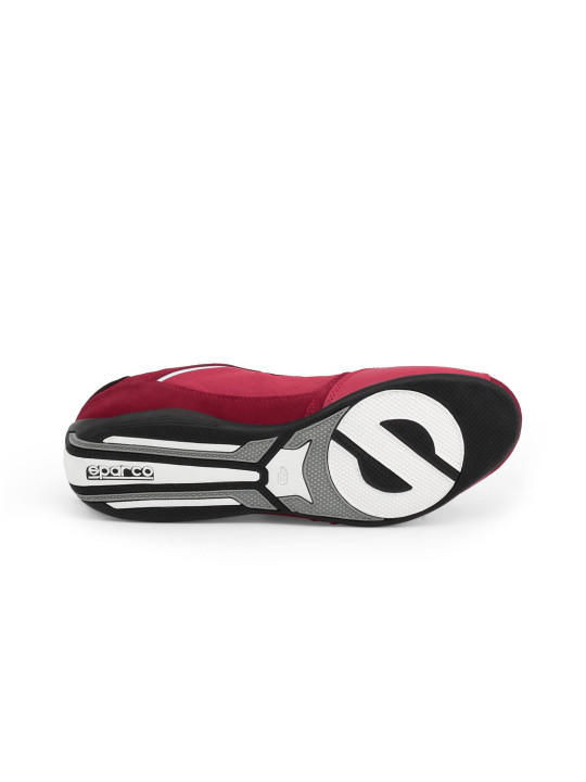 Rote, schwarze Sparco SP-F6_RED Sneakers
