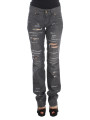 Jeans & Pants Chic Gray Wash Straight Fit Jeans 390,00 € 8034166561473 | Planet-Deluxe