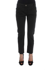 Jeans & Pants Chic Black Regular Fit Denim Jeans 260,00 € 8050246188767 | Planet-Deluxe