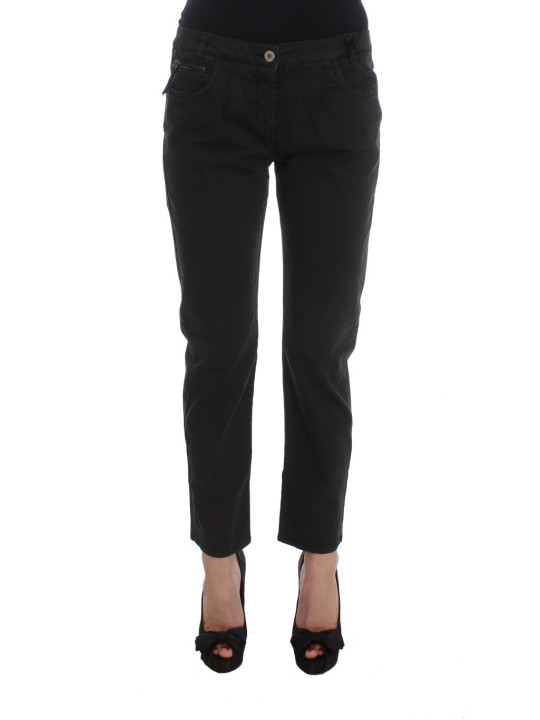 Jeans & Pants Chic Black Regular Fit Denim Jeans 260,00 € 8050246188767 | Planet-Deluxe