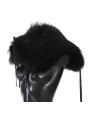 Scarves Elegant Black Fox Fur Silk Shoulder Wrap 6.370,00 € 8050246182383 | Planet-Deluxe