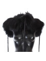 Scarves Elegant Black Fox Fur Silk Shoulder Wrap 6.370,00 € 8050246182383 | Planet-Deluxe