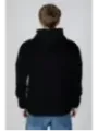 Schwarzer Fila Kapuzenpullover mit Logo
