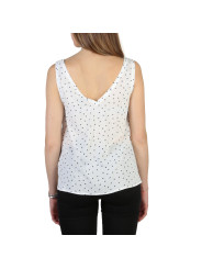 Weiße Polka-Dot-Camisole-Top