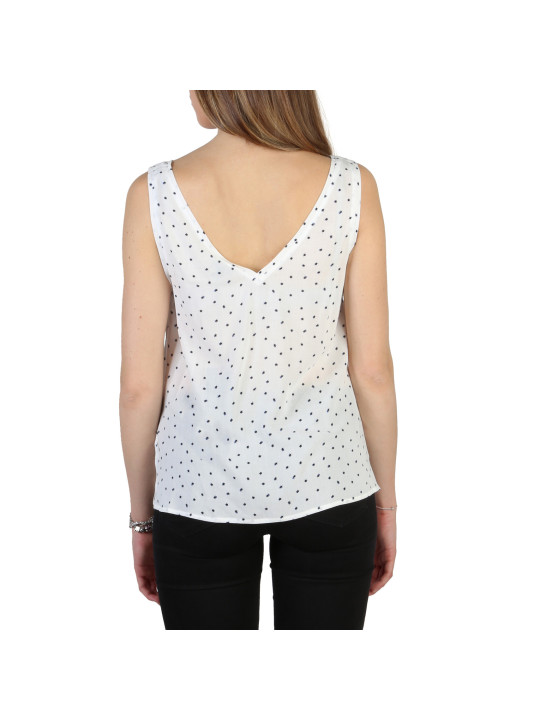 Weiße Polka-Dot-Camisole-Top