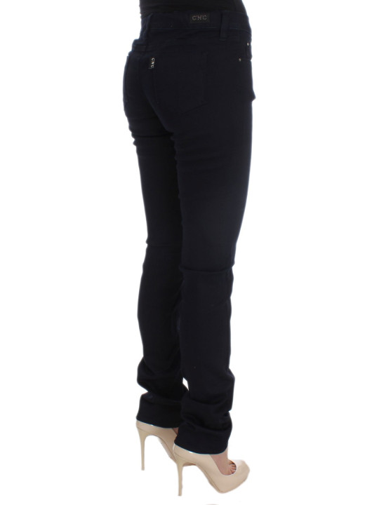 Jeans & Pants Chic Slim Fit Designer Denim Delight 260,00 € 8034166567383 | Planet-Deluxe