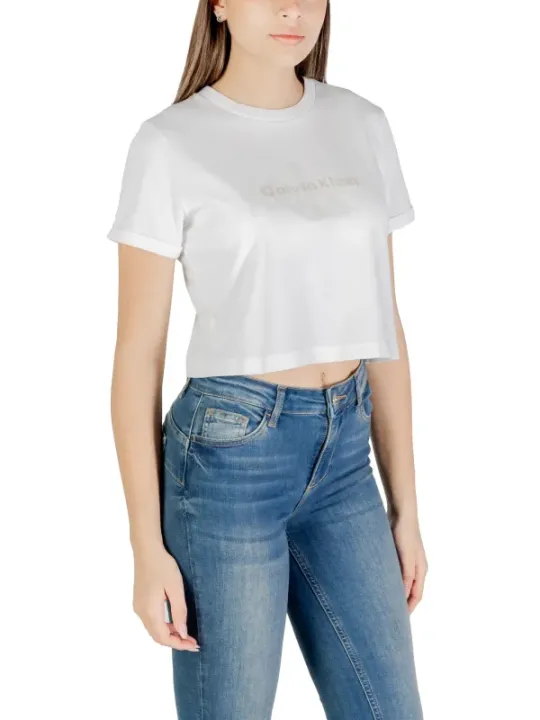 "Calvin Klein Jeans Top im Sale | Calvin Klein Jeans - Calvin Klein Jeans Top Donna online kaufen"|Planet-Deluxe