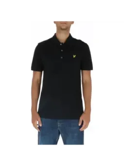 Lyle & Scott Classic Herren Polo Schwarz - Eleganz pur