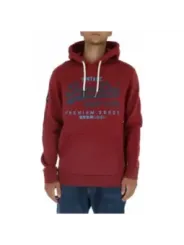 "Superdry Sweatshirts im Sale | Superdry Bordeaux Fleece Hoodie Herren Herbst/Winter Edition online kaufen"|Planet-Deluxe