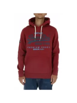 Superdry Bordeaux Fleece Hoodie Herren - Herbst/Winter Edition