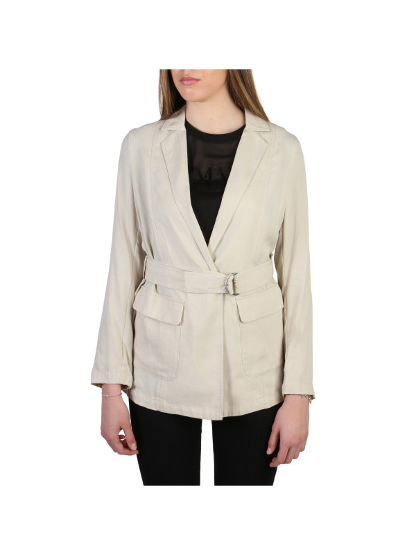 Off-white Blazer mit silberner Schnalle Off-white Blazer mit silberner Schnalle