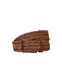 Calvin Klein Herren-Ledergürtel Braun 100% Echtleder