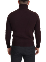 Sweaters Elegant Turtleneck Wool Pullover Sweater 1.300,00 € 8057155974917 | Planet-Deluxe