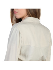 Off-white langärmliges Armani Jeans Hemd