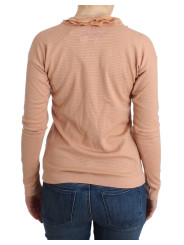 Sweaters Chic Striped Wool Blend Orange Sweater 360,00 €  | Planet-Deluxe