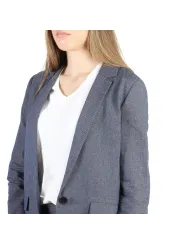 Armani Jeans grauer Damenblazer lässig