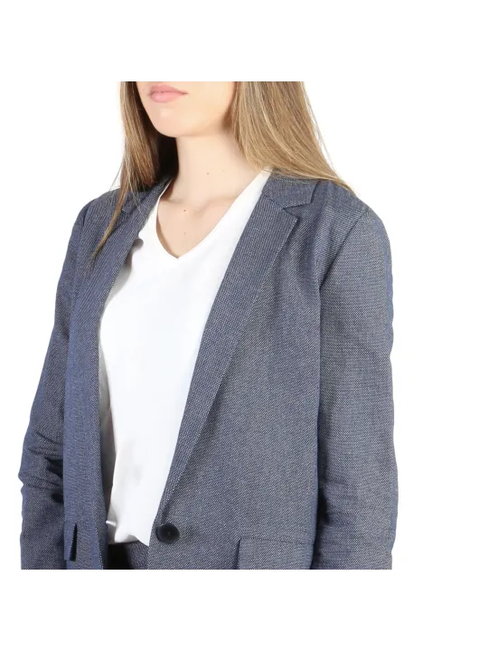 Armani Jeans grauer Damenblazer lässig
