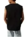 "Calvin Klein Jeans Tanktops im Sale | Calvin Klein Jeans Herren Tanktop Schwarz Baumwolle online kaufen"|Planet-Deluxe