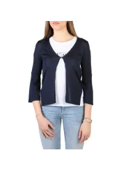 Dunkelblaue Strickjacke, Damenmodell, Armani Jeans