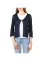 Dunkelblaue Strickjacke, Damenmodell, Armani Jeans