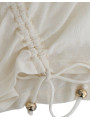 Tops & T-Shirts Elegant White Cotton Short Sleeve Blouse 180,00 € 8051043663665 | Planet-Deluxe