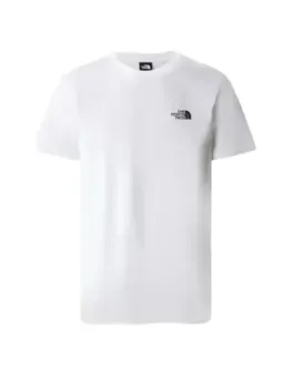 The North Face Herren T-Shirt: Komfort & Stil in Weiß