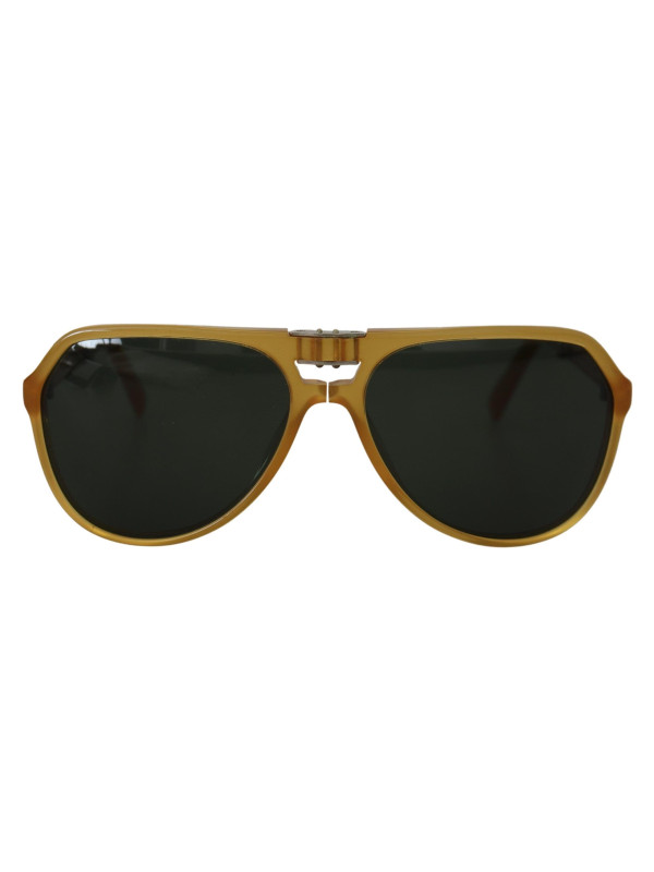 Sunglasses for Women Chic Yellow Aviator Acetate Sunglasses 380,00 € 8050246182611 | Planet-Deluxe