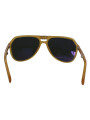 Sunglasses for Women Chic Yellow Aviator Acetate Sunglasses 380,00 € 8050246182611 | Planet-Deluxe