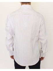 Shirts Elegant Striped Cotton Casual Shirt 400,00 € 8034166583331 | Planet-Deluxe