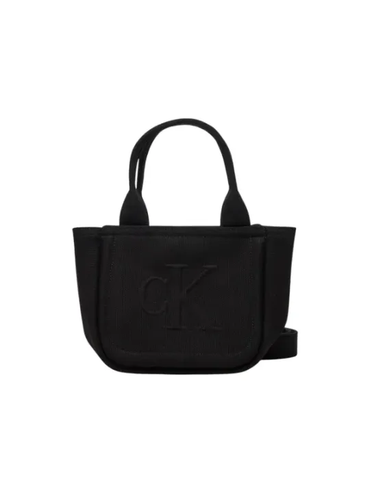 "Calvin Klein Einzelstücke & Seltenheiten im Sale | Calvin Klein Baumwolltasche Damen Schwarz Sommer 2023 online kaufen"|Planet-Deluxe